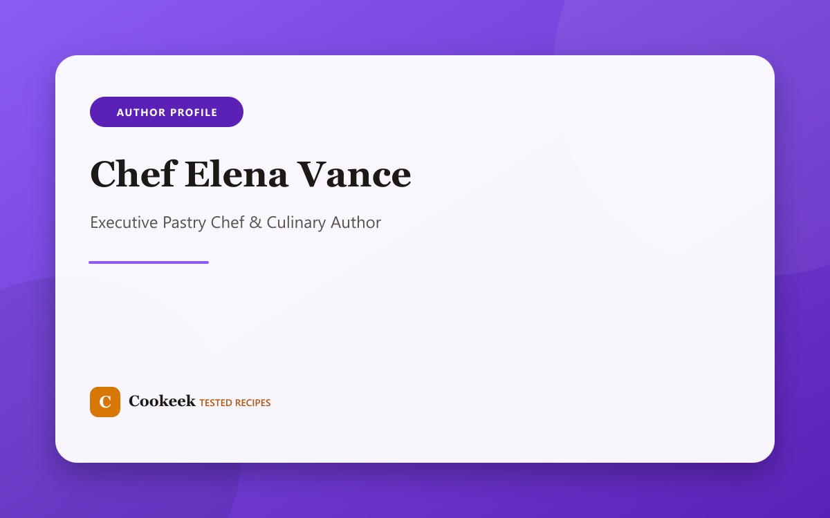 Chef Elena Vance