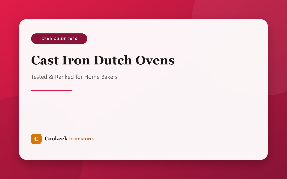The Best Enameled Cast Iron Dutch Ovens of 2026: Tested & Ranked